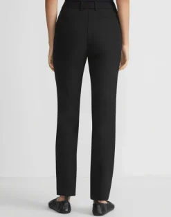 Hot Lafayette 148 New York Acclaimed Stretch Essex Slim Pant Black
