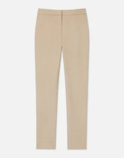 Outlet Lafayette 148 New York Camel Hair Clinton Ankle Pant Natural
