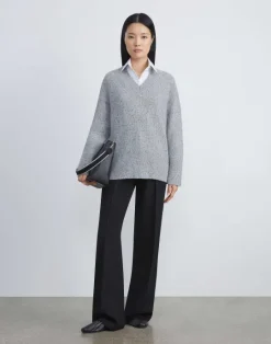 Discount Lafayette 148 New York Camel Hair Sullivan Pant Black