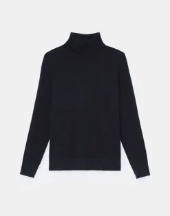 Hot Lafayette 148 New York Cashmere Turtleneck Sweater Antique Ruby
