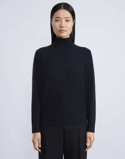 Hot Lafayette 148 New York Cashmere Turtleneck Sweater Antique Ruby