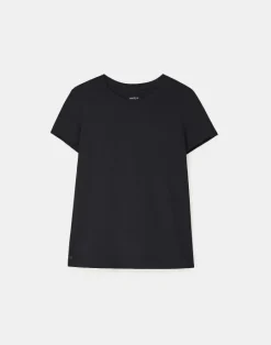 Hot Lafayette 148 New York Cotton Jersey Modern Tee White