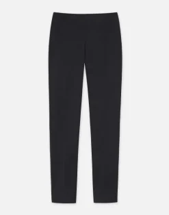 Best Lafayette 148 New York Cotton Sateen Stanton Pant Ink