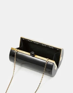 Best Lafayette 148 New York Cylinder Clutch Black