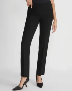 Discount Lafayette 148 New York Finesse Crepe Bleecker Pant Roselle