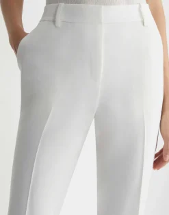 Best Lafayette 148 New York Finesse Crepe Clinton Ankle Pant Cloud