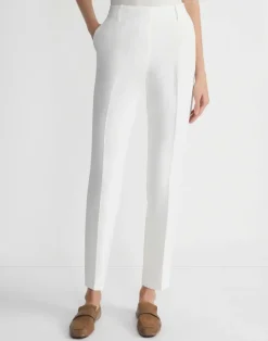 Discount Lafayette 148 New York Finesse Crepe Clinton Ankle Pant Cloud