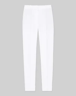 Lafayette 148 New York Finesse Crepe Essex Slim Pant Black