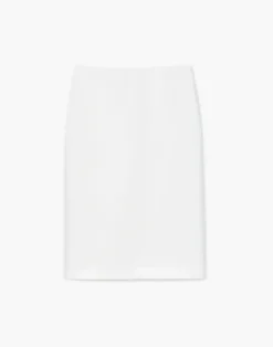 Outlet Lafayette 148 New York Finesse Crepe Pencil Skirt Black