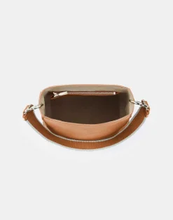 Hot Lafayette 148 New York Grained Calfskin Leather 8 Knot Hobo—Small Cadet Khaki