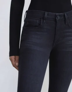 Best Lafayette 148 New York L148 Denim Mercer Kick-Flare Jean Washed Onyx