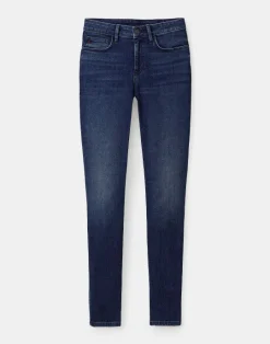 Lafayette 148 New York L148 Denim Mercer Skinny Jean Empire Indigo
