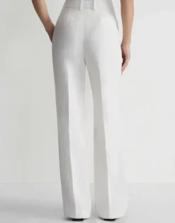 Best Lafayette 148 New York Linen Gates Pant White