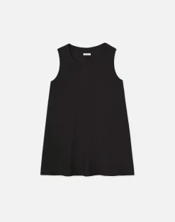 Best Lafayette 148 New York Matte Jersey Scoop Neck Tank Black