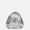 Online Lafayette 148 New York Metallic Nappa Leather Pochette Silver