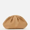 Discount Lafayette 148 New York Nappa Leather Pochette Camel