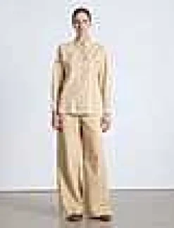 Hot Lafayette 148 New York Paperfine Suede Shirt Jacket Dune