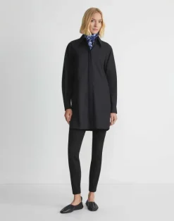 Online Lafayette 148 New York Punto Milano Ryders Legging Black