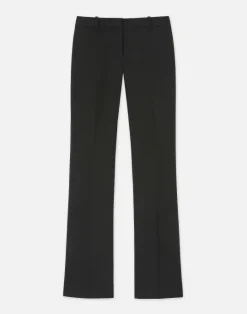 Outlet Lafayette 148 New York Responsible Wool Double Face Waldorf Flared Pant Buff