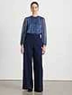 Online Lafayette 148 New York Responsible Wool Double Face Thames Pant Black