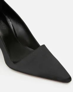 New Lafayette 148 New York Satin Pump Black