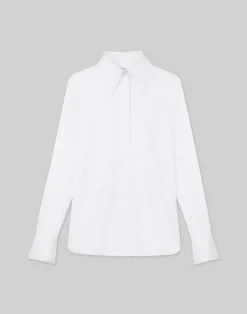 Hot Lafayette 148 New York Silk Charmeuse Blouse Classic Claret