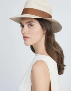 Best Lafayette 148 New York Straw Panama Hat Copper