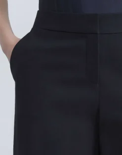 Sale Lafayette 148 New York Stretch Twill Manhattan Bermuda Short Black