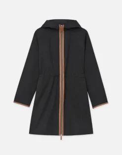 Clearance Lafayette 148 New York Techno Twill Anorak White