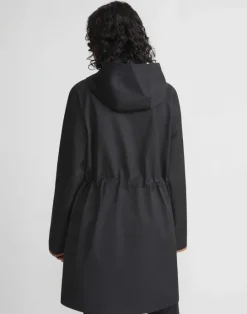 Clearance Lafayette 148 New York Techno Twill Anorak White
