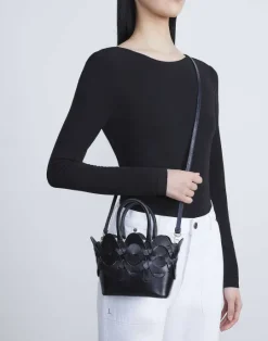 Hot Lafayette 148 New York Vachetta Leather 8 Knot Tote—Mini Cherry